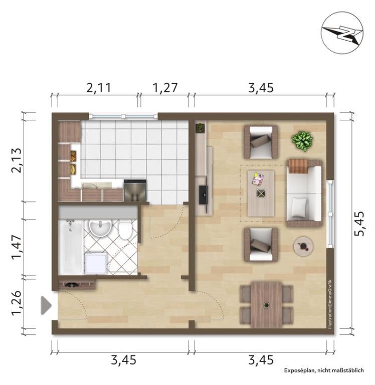 Wohnung Konrad-Zuse-Straße in Hoyerswerda