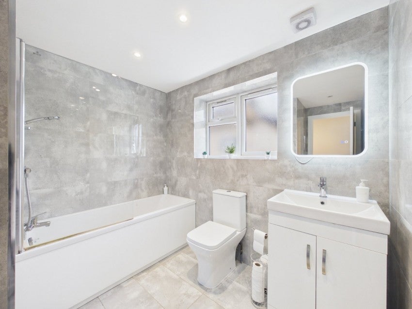 Flat Desford Way in Borough of Spelthorne