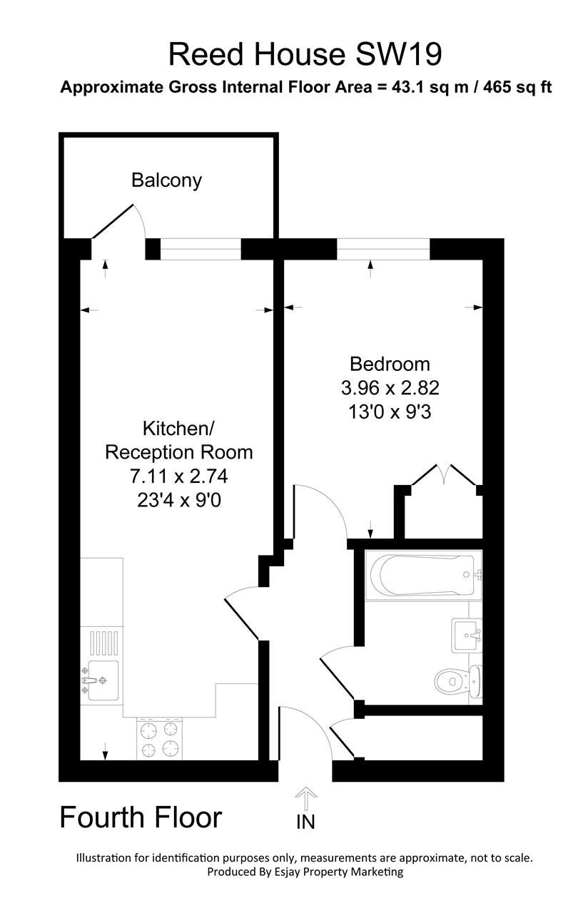 Flat Durnsford Road in Greater London