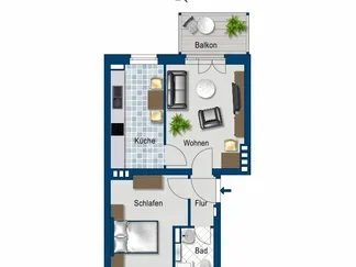 Wohnung Brändströmweg in Magdeburg