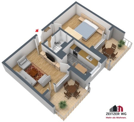 Wohnung Robert-Schumann-Straße in Zeitz
