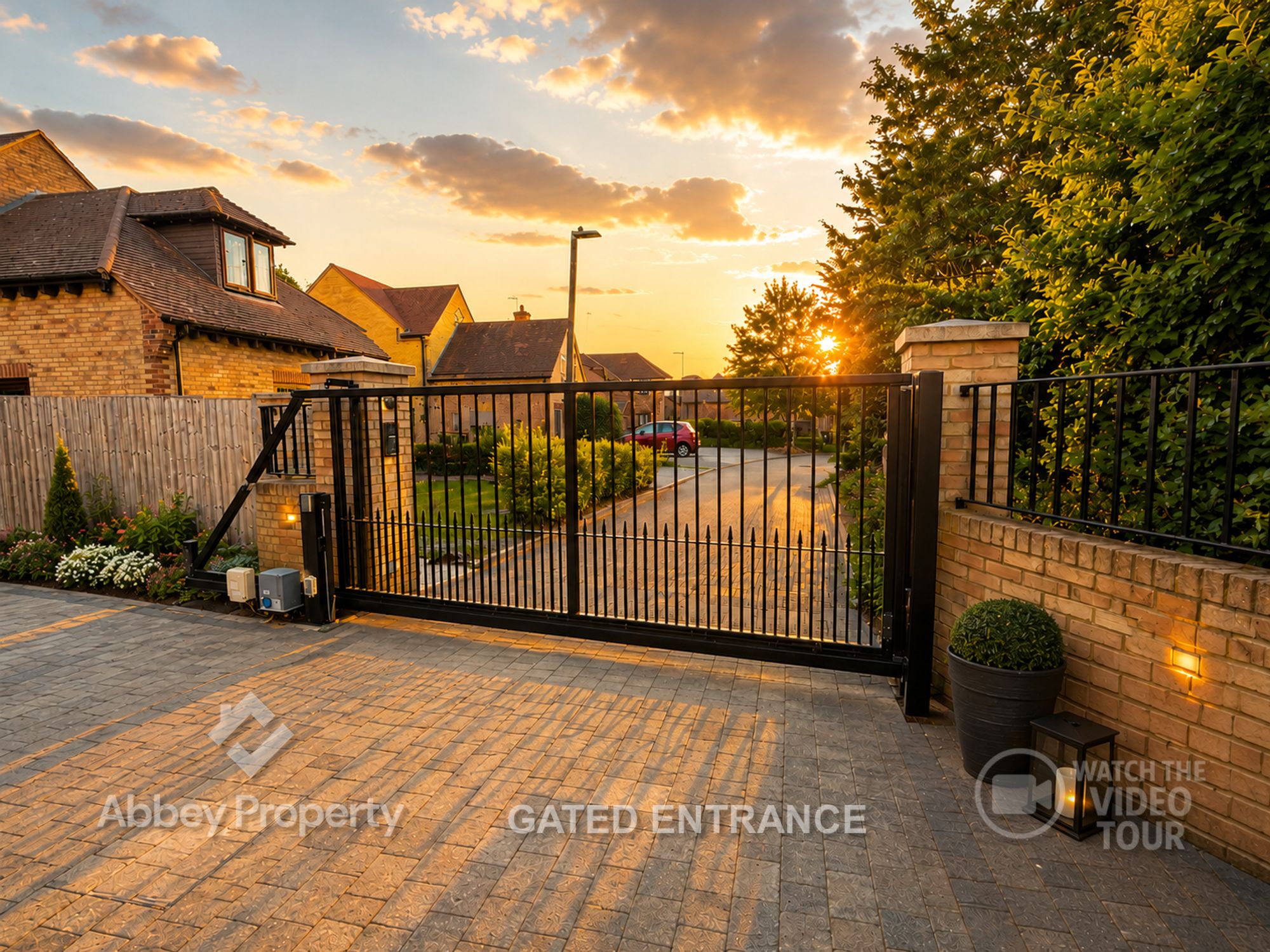 Flat Osier Lane in Shenley Brook End