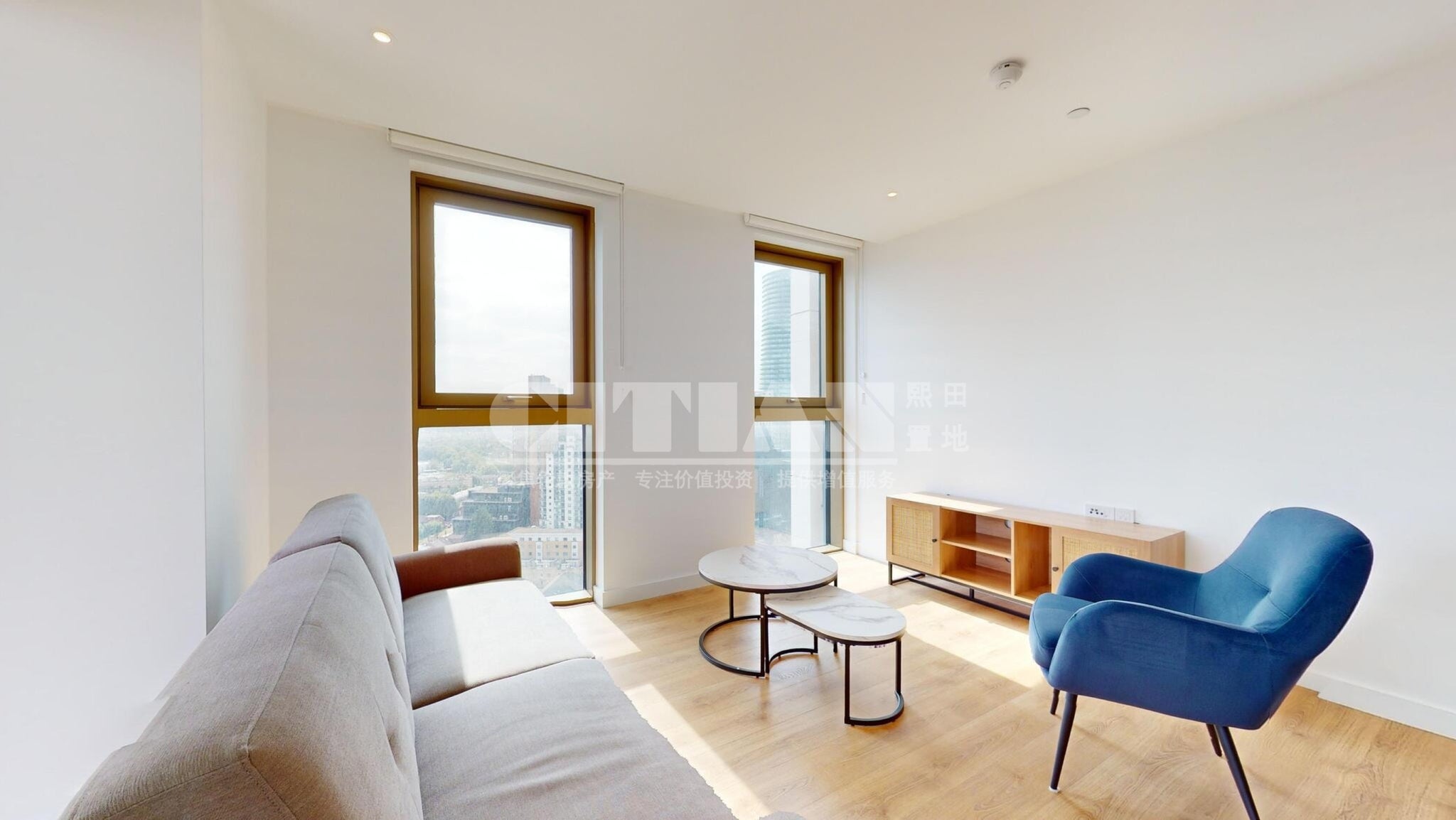 Flat Harbour Exchange Square in Greater London
