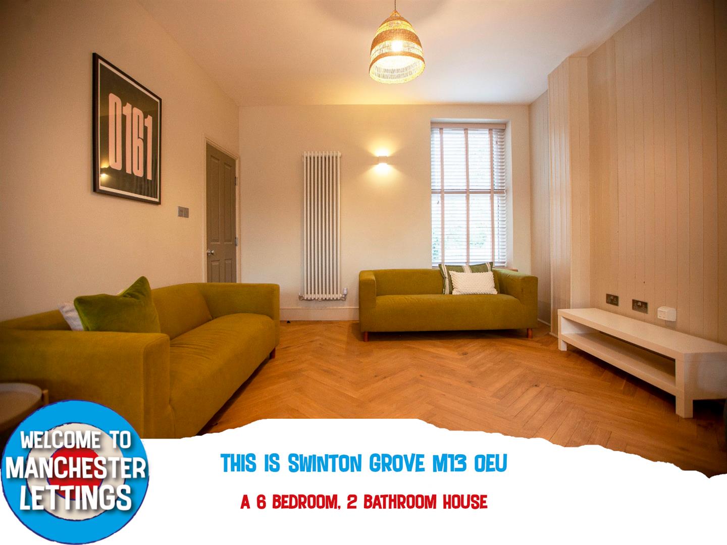 Flat Swinton Grove in Manchester