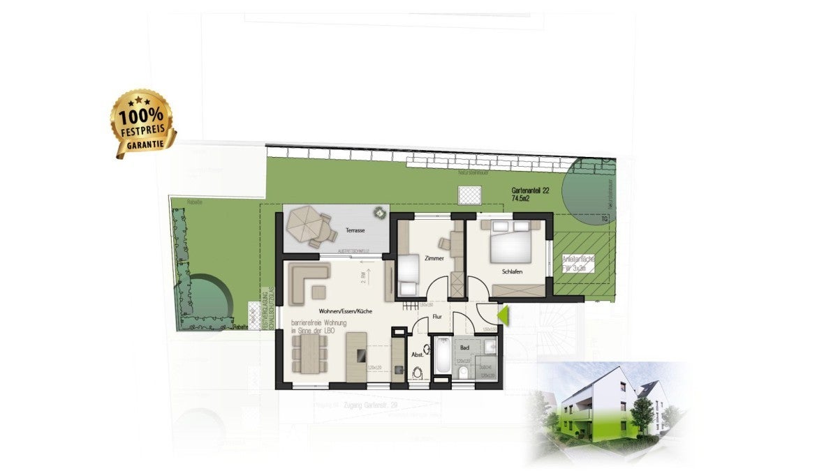 Wohnung Gartenstraße in Holzgerlingen