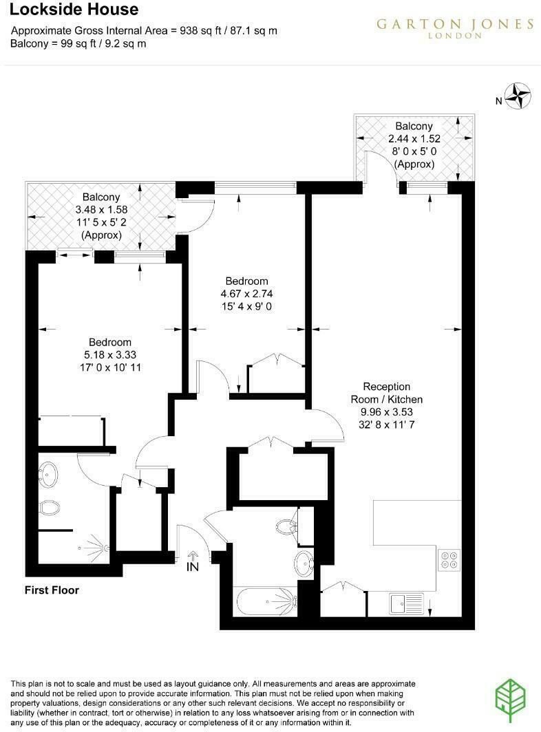 Flat Thurstan Street in Greater London