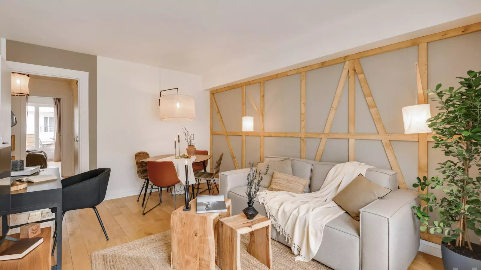 Flat Rue Mérimée in Paris