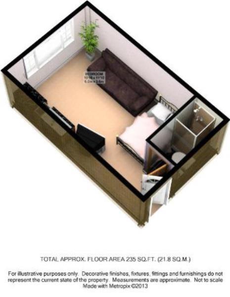 Flat Woolpack Lane in Nottingham