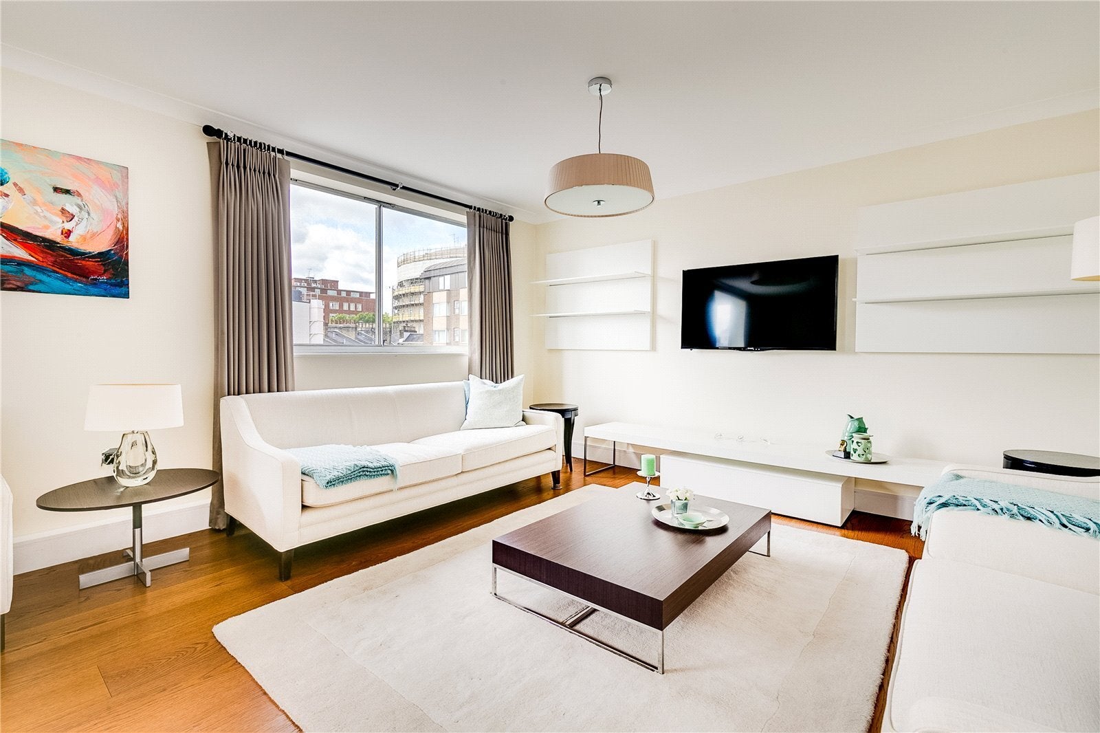 Flat Halkin Arcade in City of Westminster