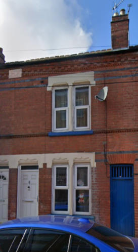 House Lineker Road in Leicester