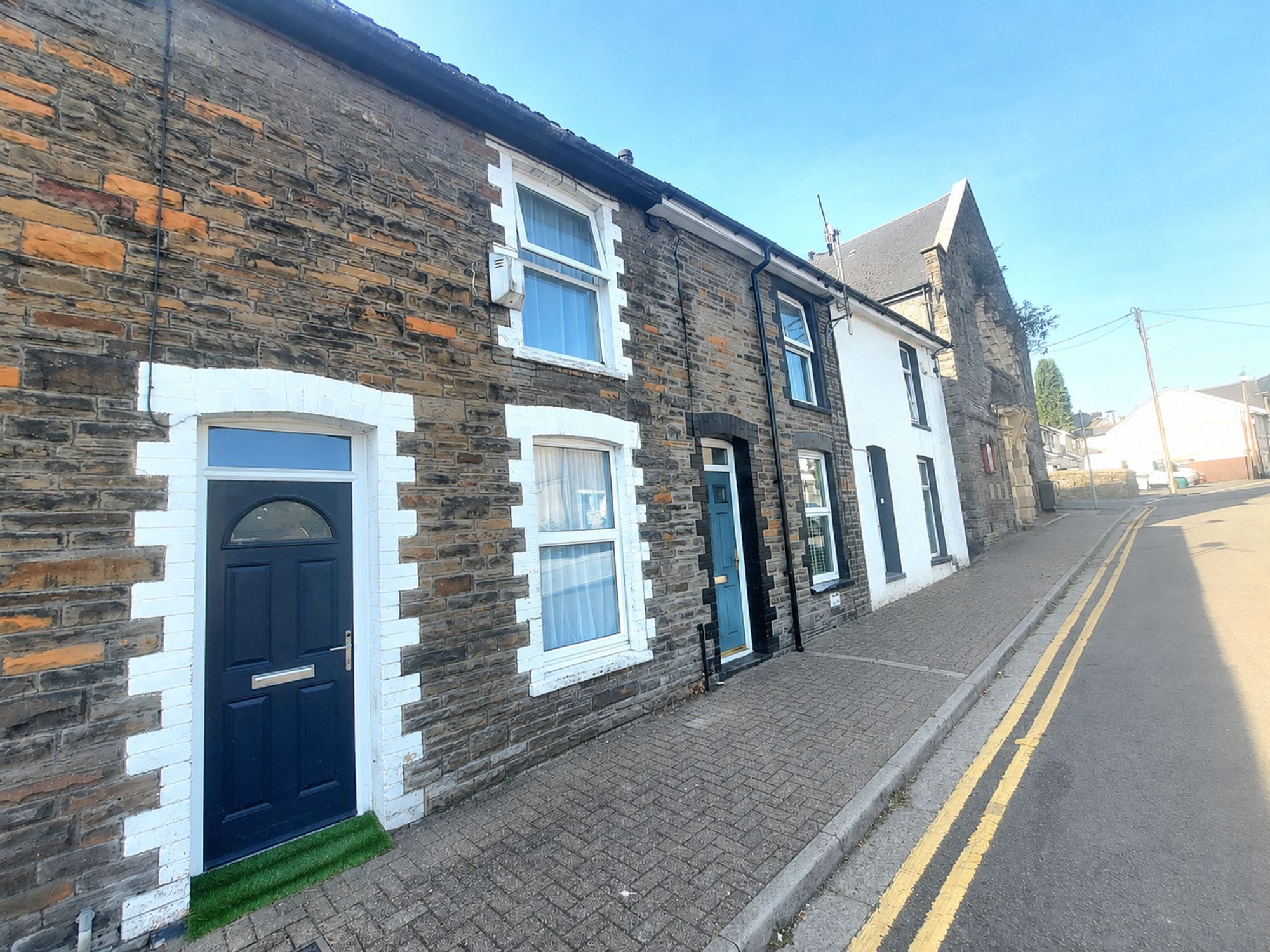 House Rickards Street in Pontypridd