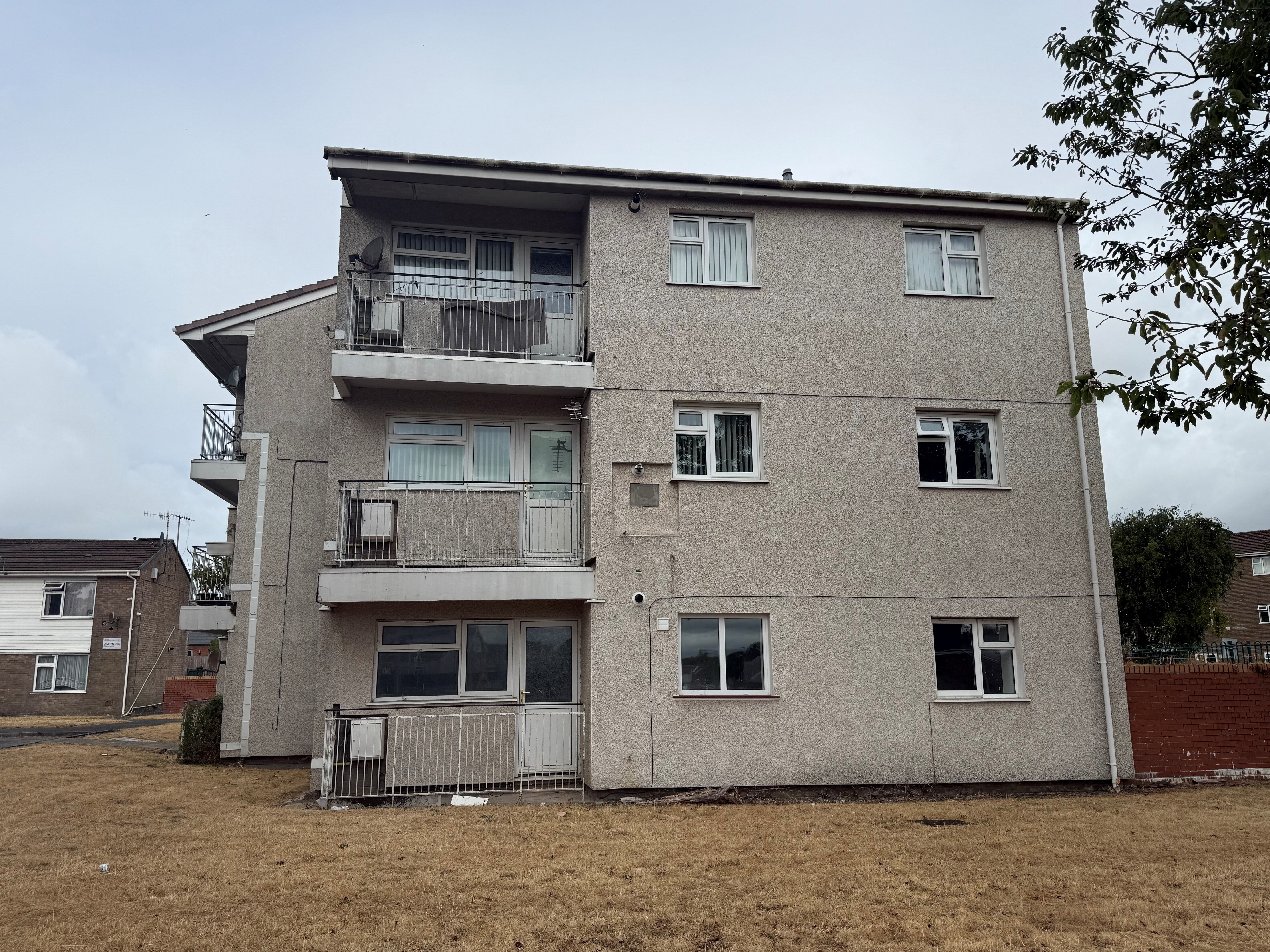 Flat Embankment Road in Llanelli