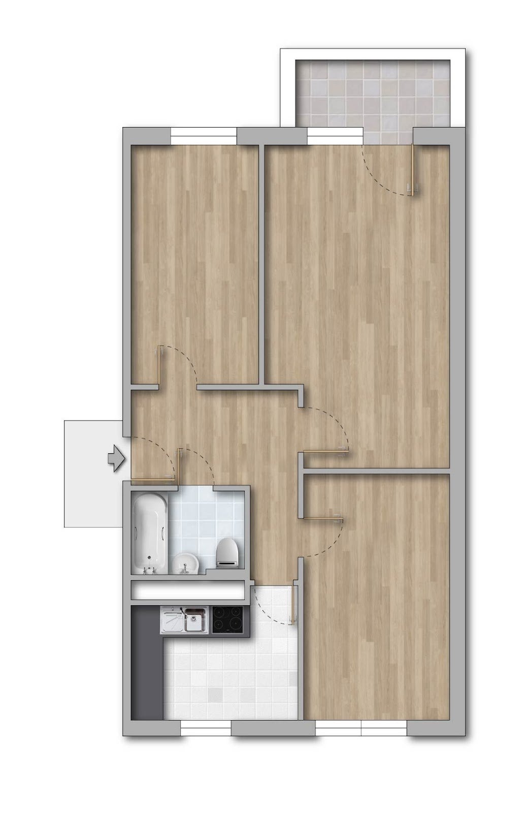 Wohnung Am Klinikum in Kolkwitz