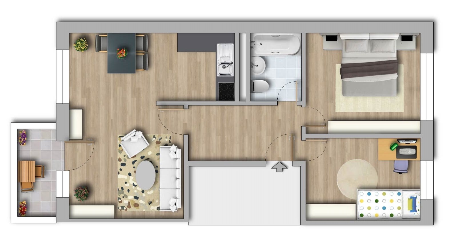 Wohnung Werrastraße in Halle (Saale)