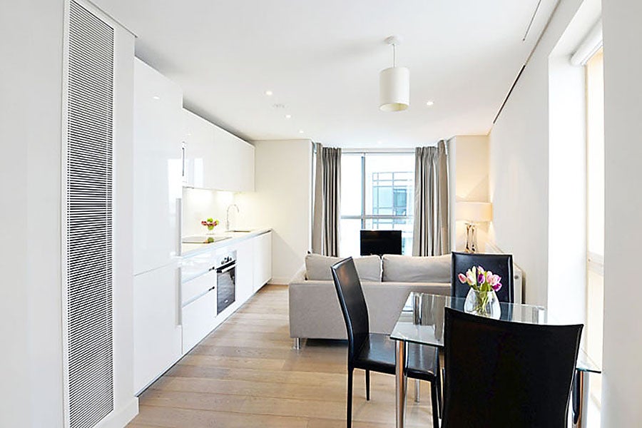 Flat Merchant Square in City of Westminster