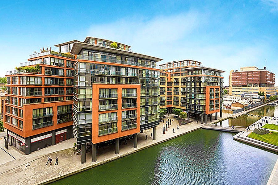 Flat Merchant Square in City of Westminster