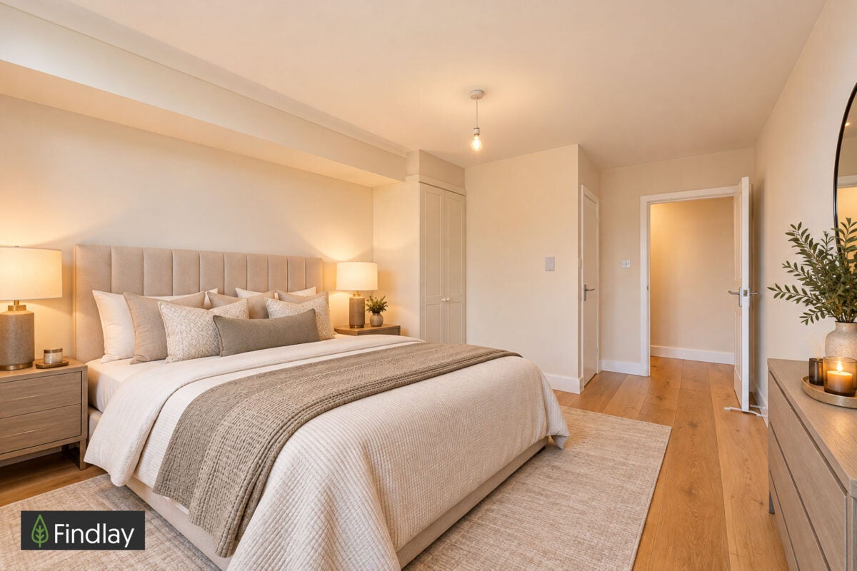 Flat Wharf Place in Greater London