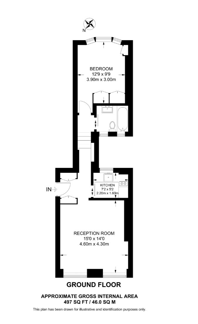 Flat Draycott Place in Greater London
