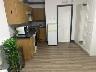 Flat Lampton Road in Greater London
