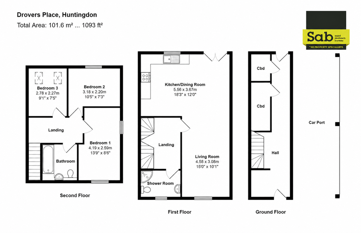 House Drovers Place in Huntingdonshire