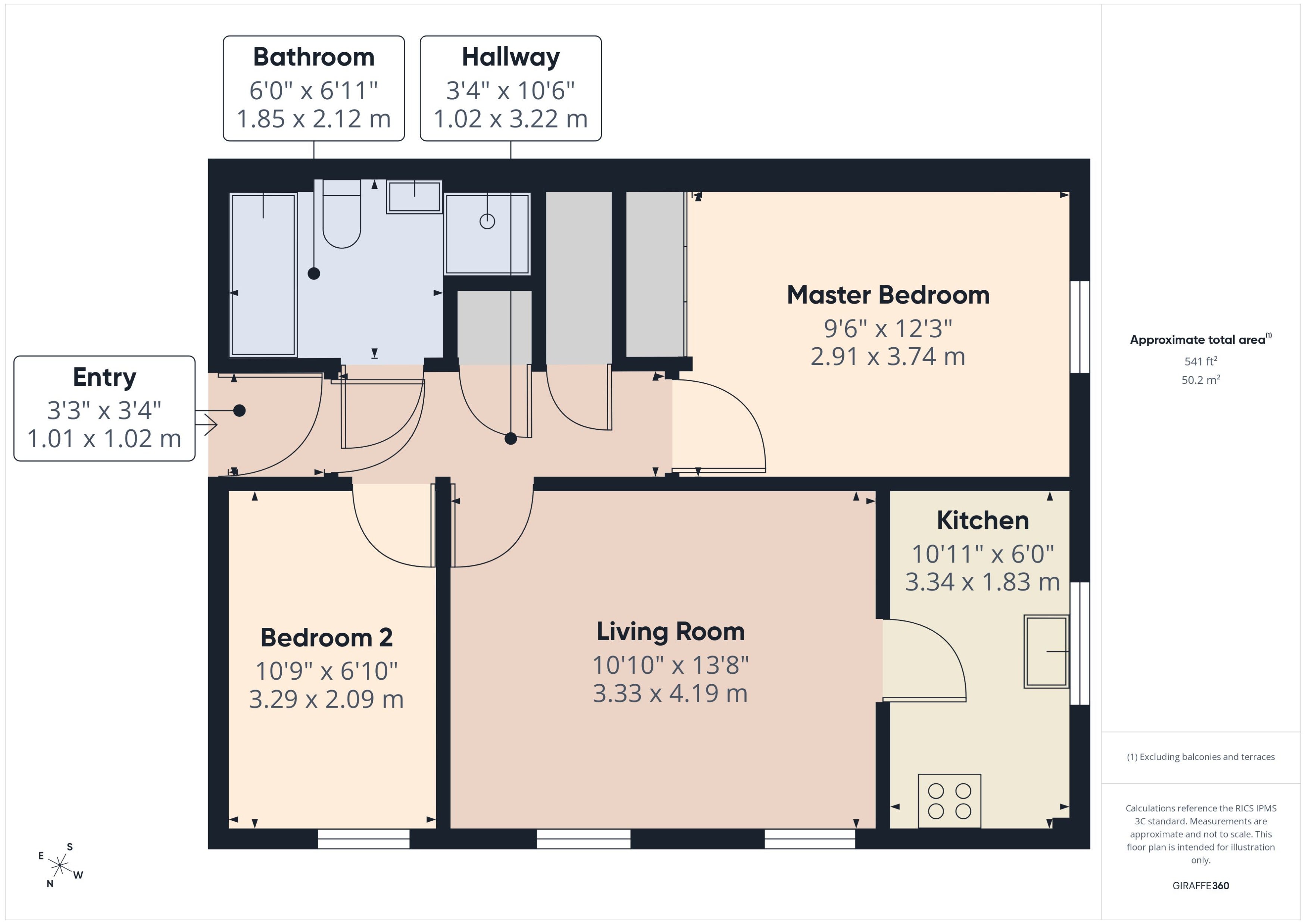 Flat Silken Court in Nuneaton and Bedworth