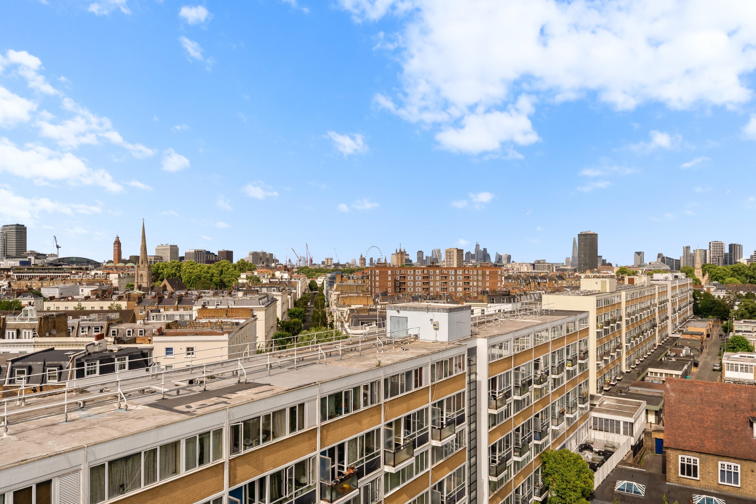 Flat Churchill Gardens Road in City of Westminster