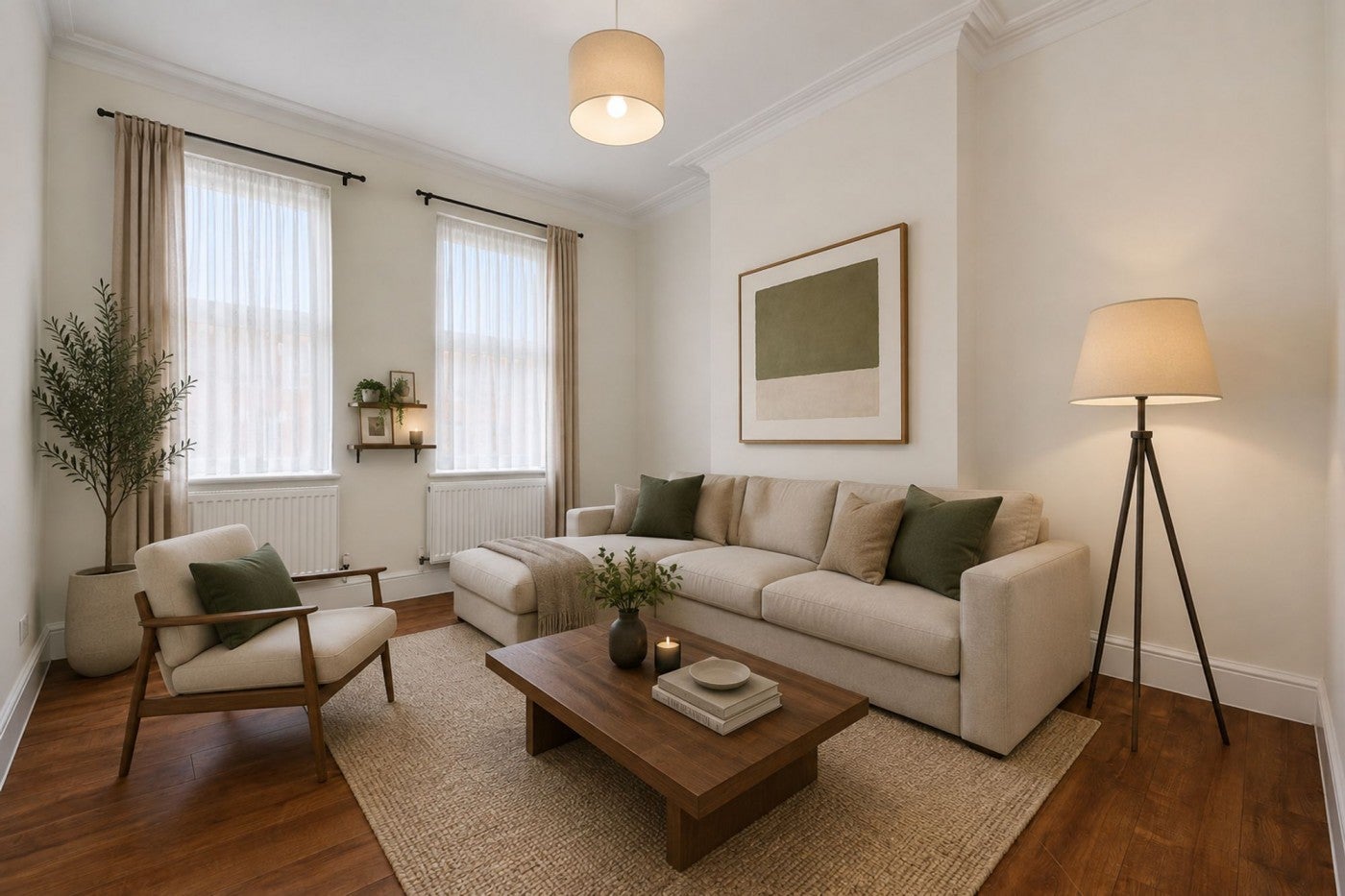 Flat Ferme Park Road in Greater London
