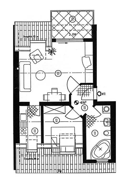 Wohnung Virchowplatz in Zwickau
