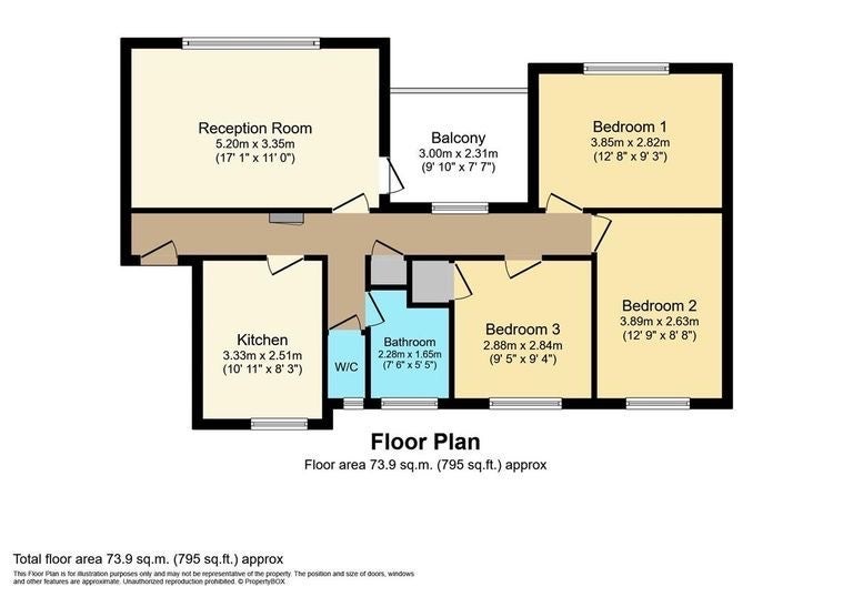 Flat Matthias Road in Greater London