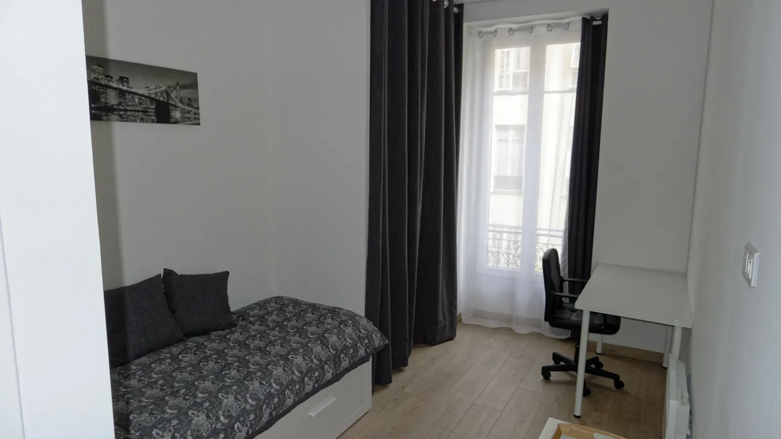 Chambre Avenue Émile Bieckert à Nice
