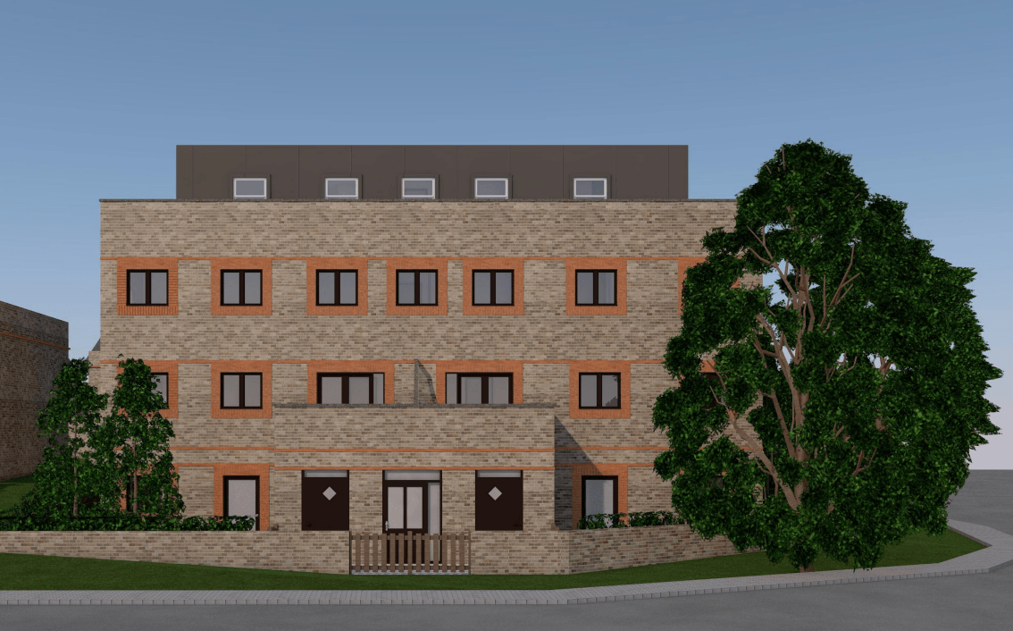 Flat Yarrow Crescent in Greater London