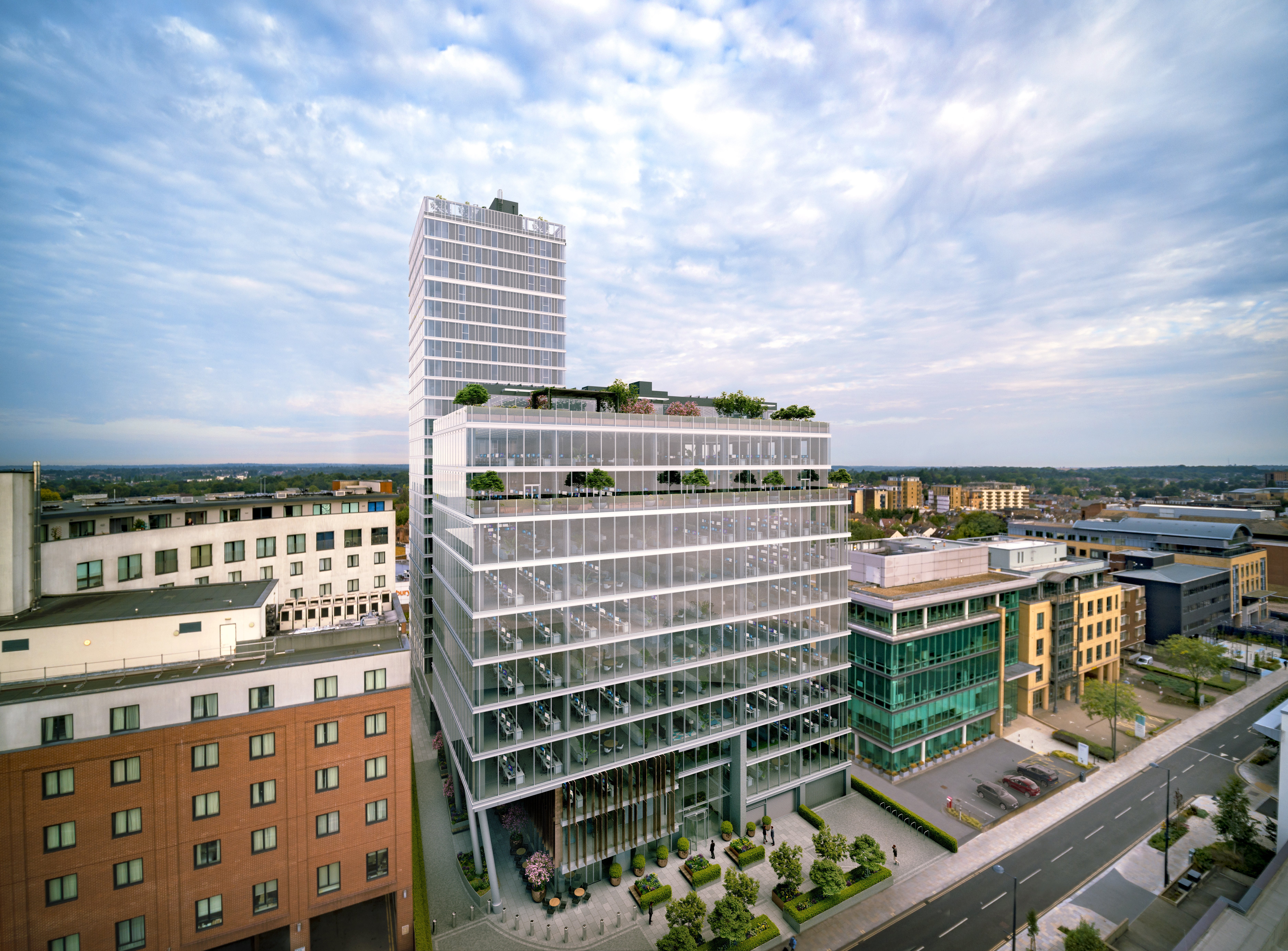 Flat Beechen Grove in Watford