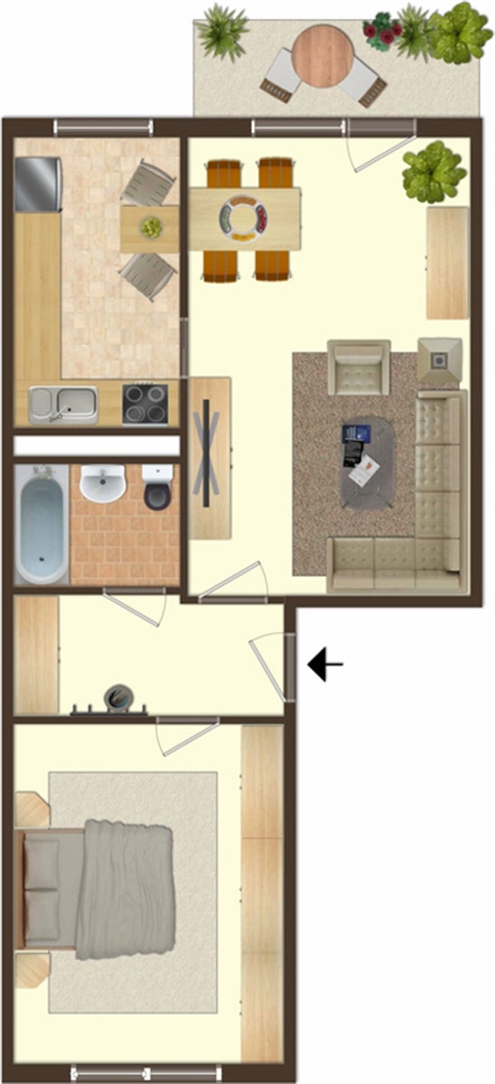 Wohnung Zeulenrodaer Straße in Gera