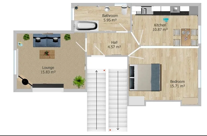 Flat Cotham Grove in Bristol
