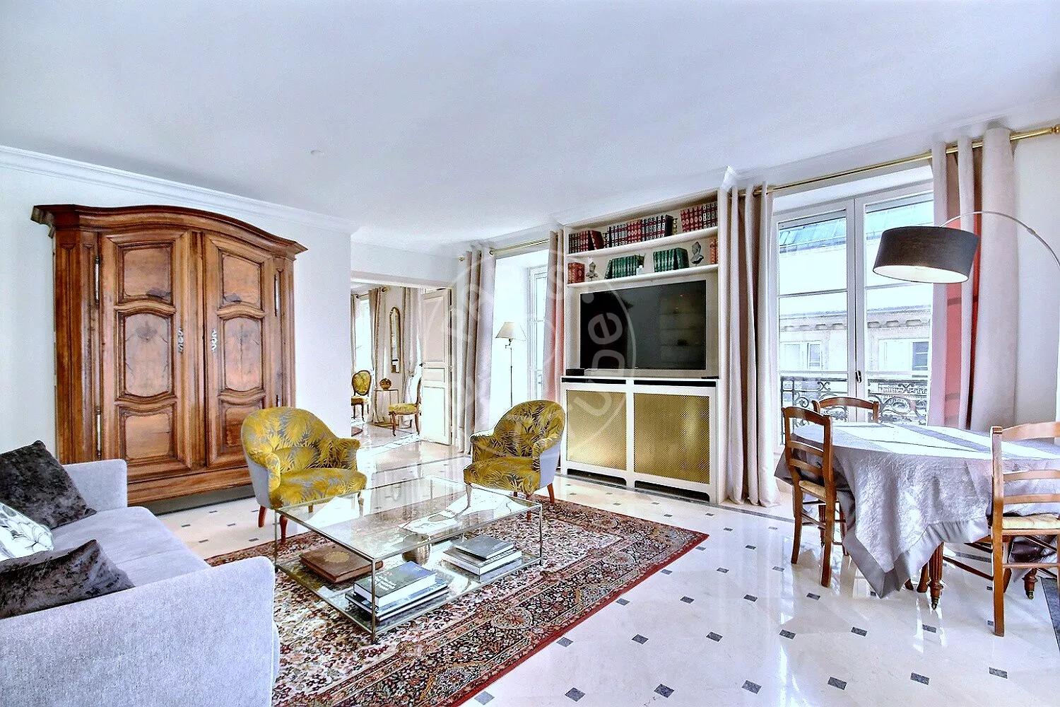 Flat Rue Rossini in Paris