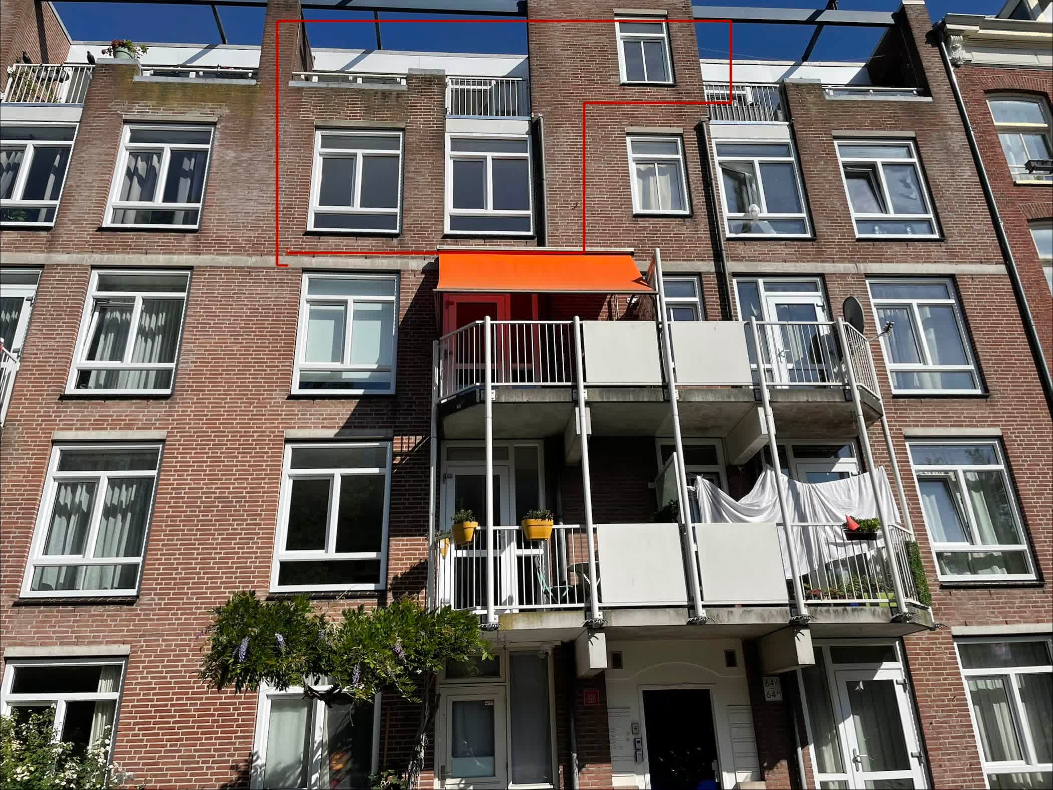 Appartement Jacob van Lennepkade in Amsterdam