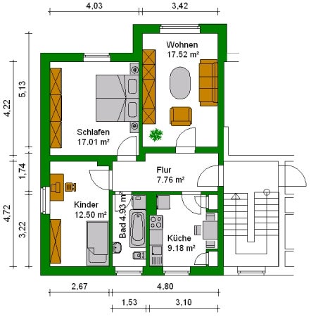 Wohnung Leipziger Straße in Zeitz