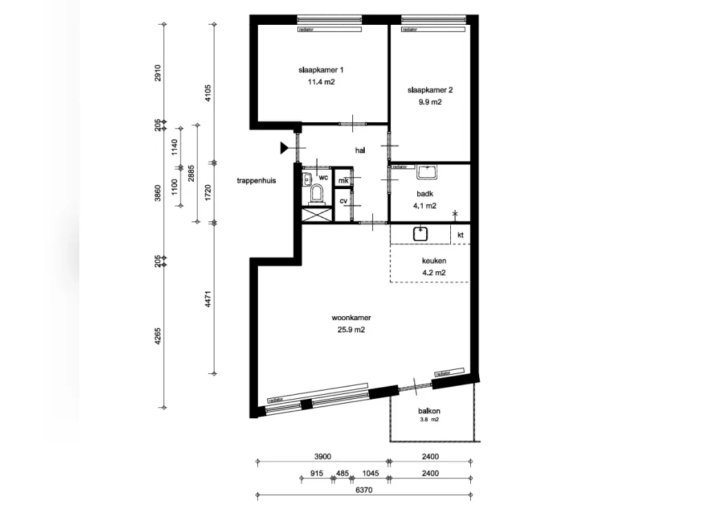 Appartement Weerelaan in Heerhugowaard