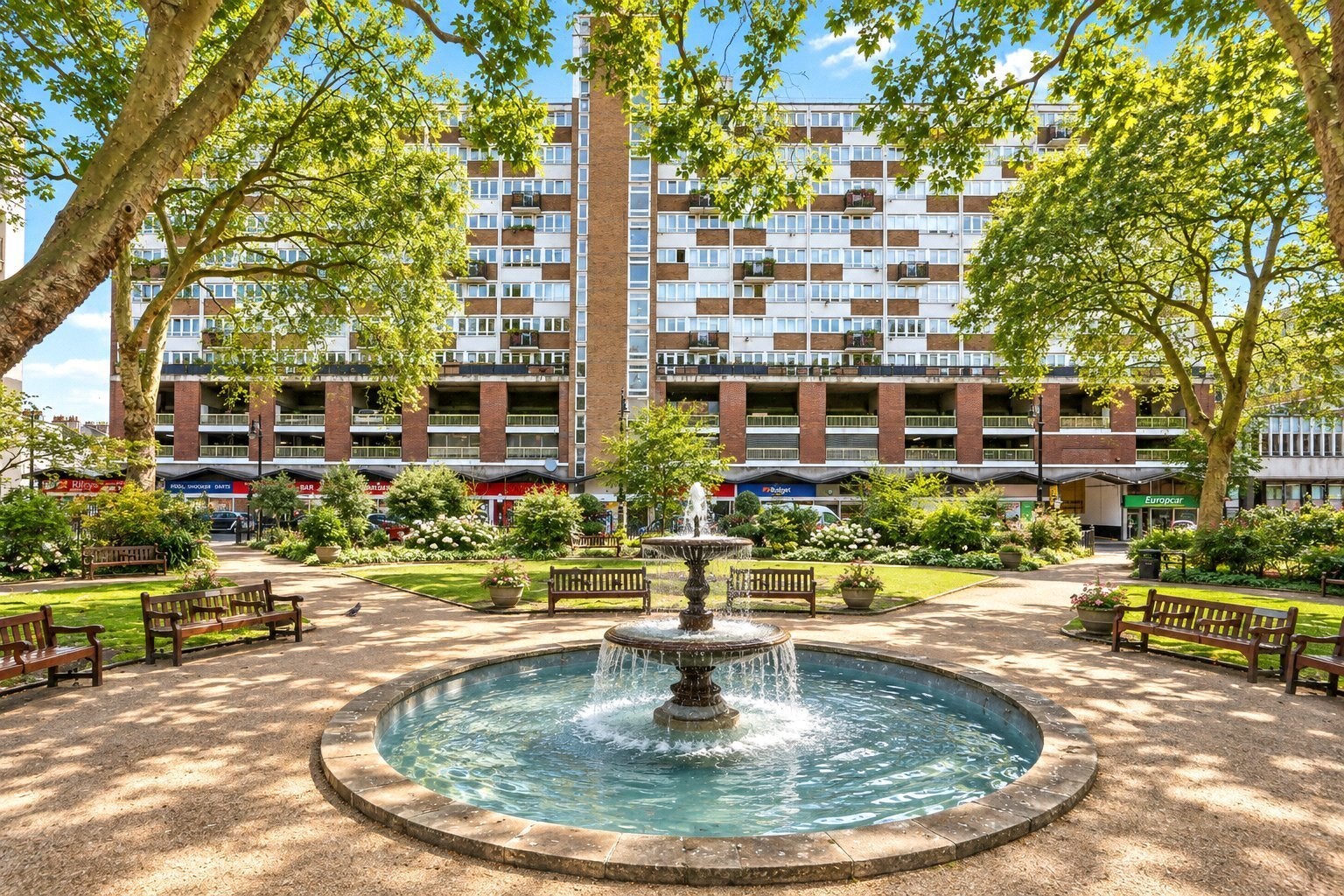 Flat Semley Place in London