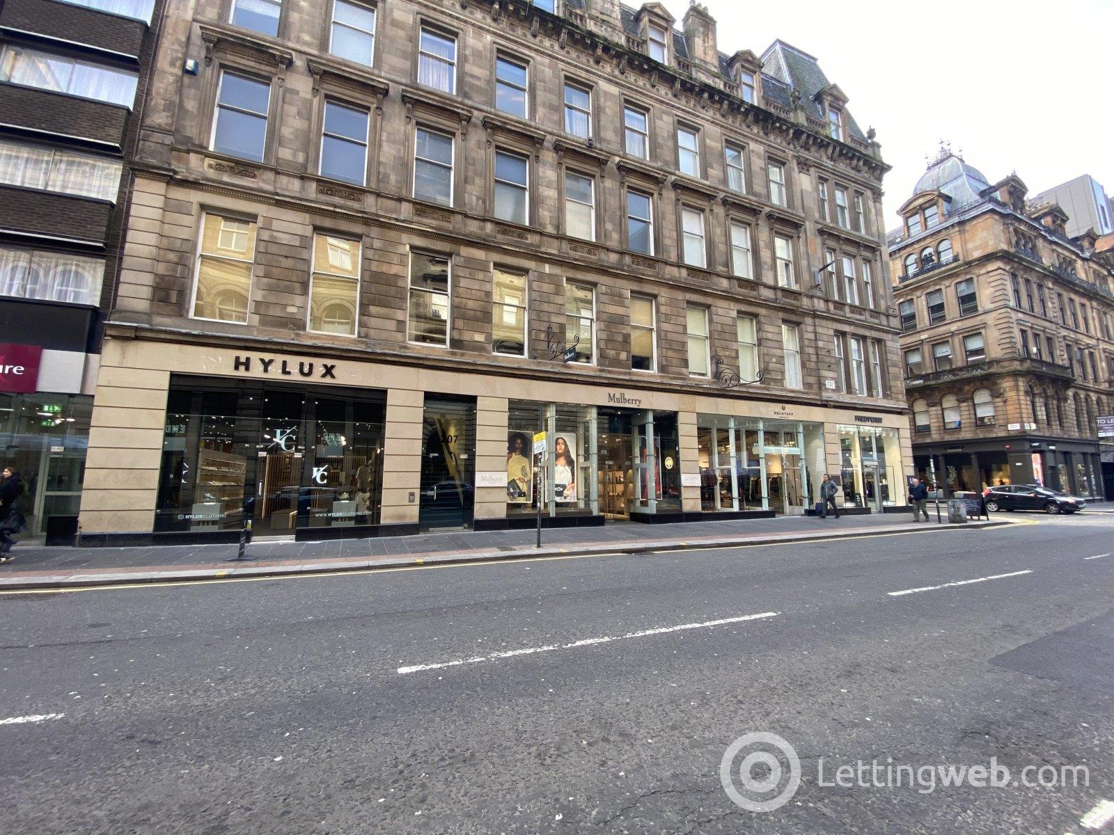 Flat Ingram Street in Glasgow