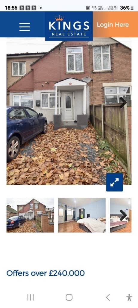 Flat Abbey Lane in Leicester
