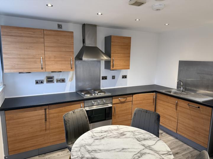 Flat Greenheys Road in Liverpool