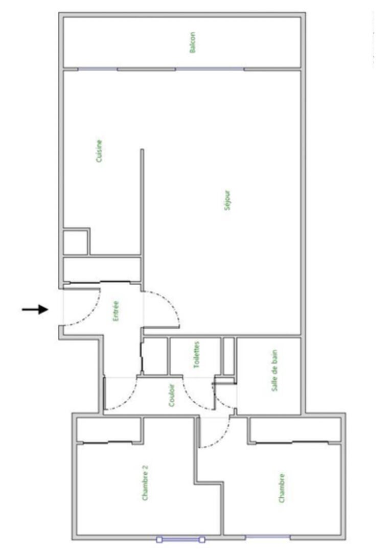 Appartement Cours des Cinquante Otages à Nantes