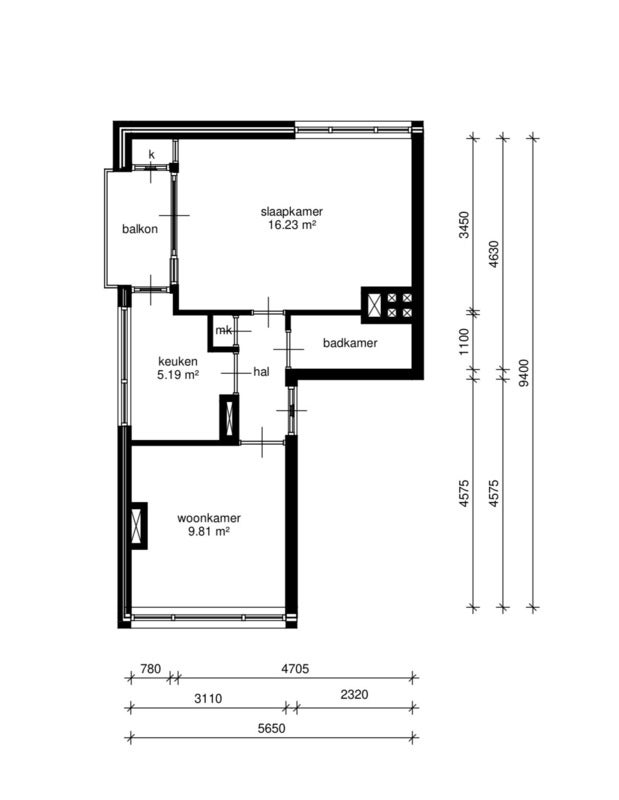 Appartement Coevordenstraat 13