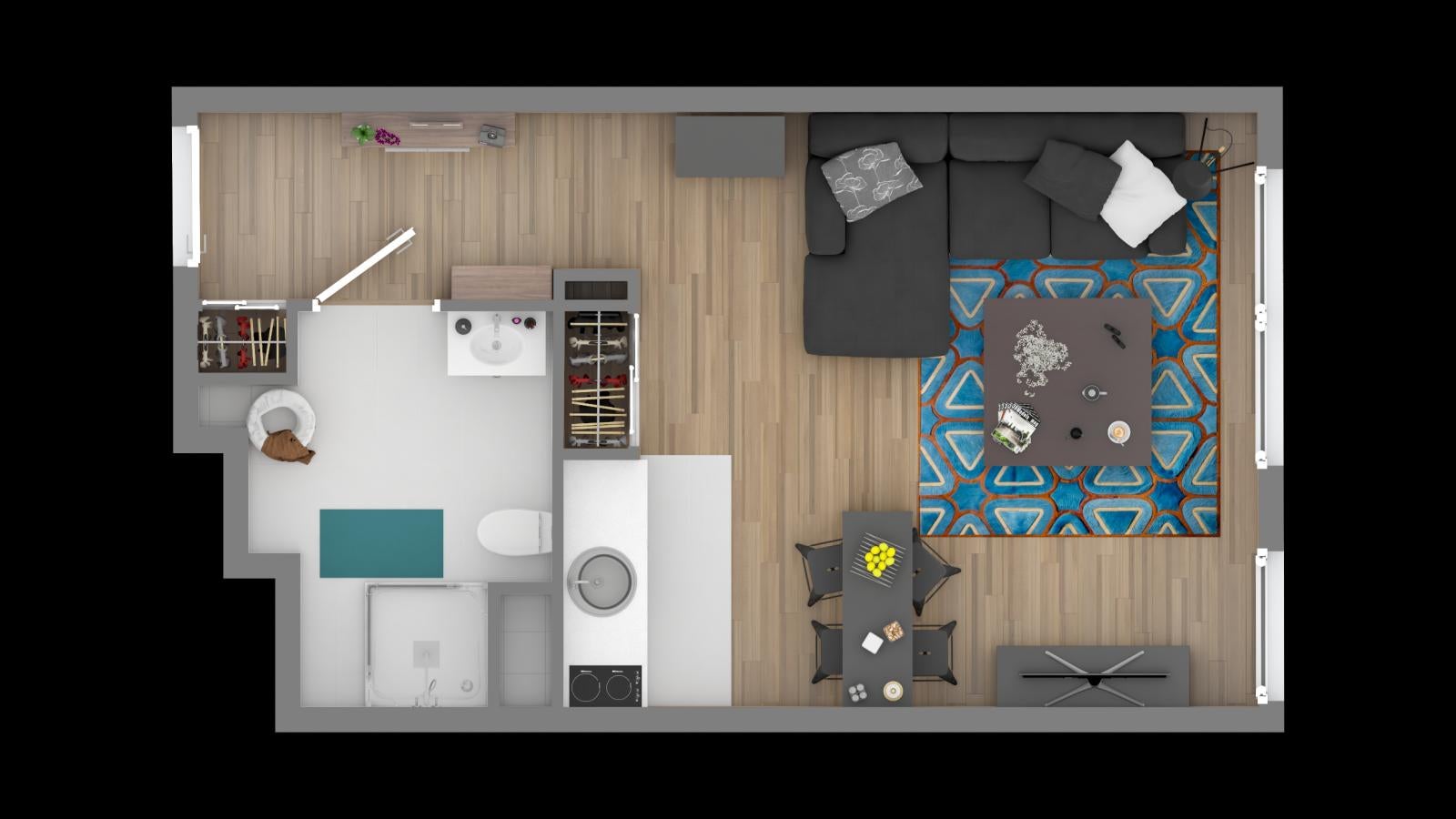 Appartement Sente Léonard de Vinci à Bobigny