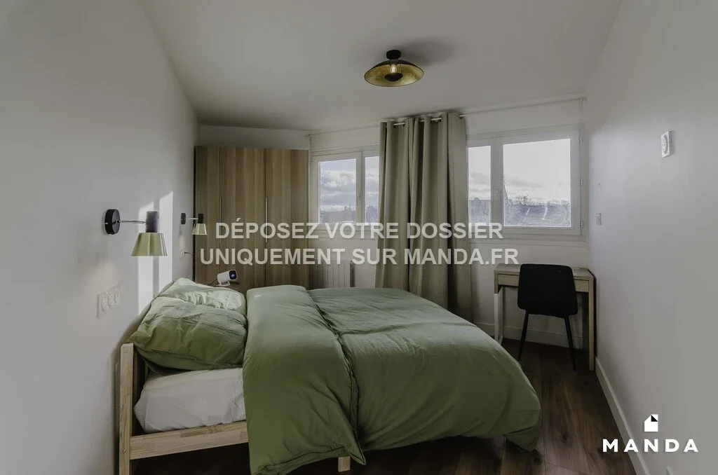 Chambre Place Georges Braque à Argenteuil