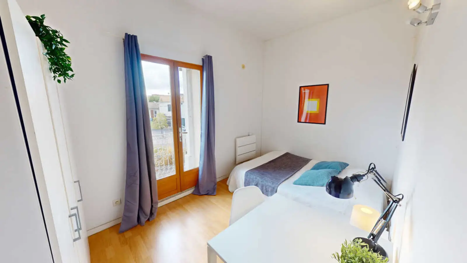 Chambre Rue de Barcelone à Montpellier