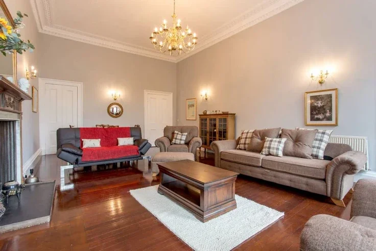 Flat Doune Terrace in City of Edinburgh