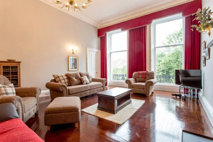 Flat Doune Terrace in City of Edinburgh