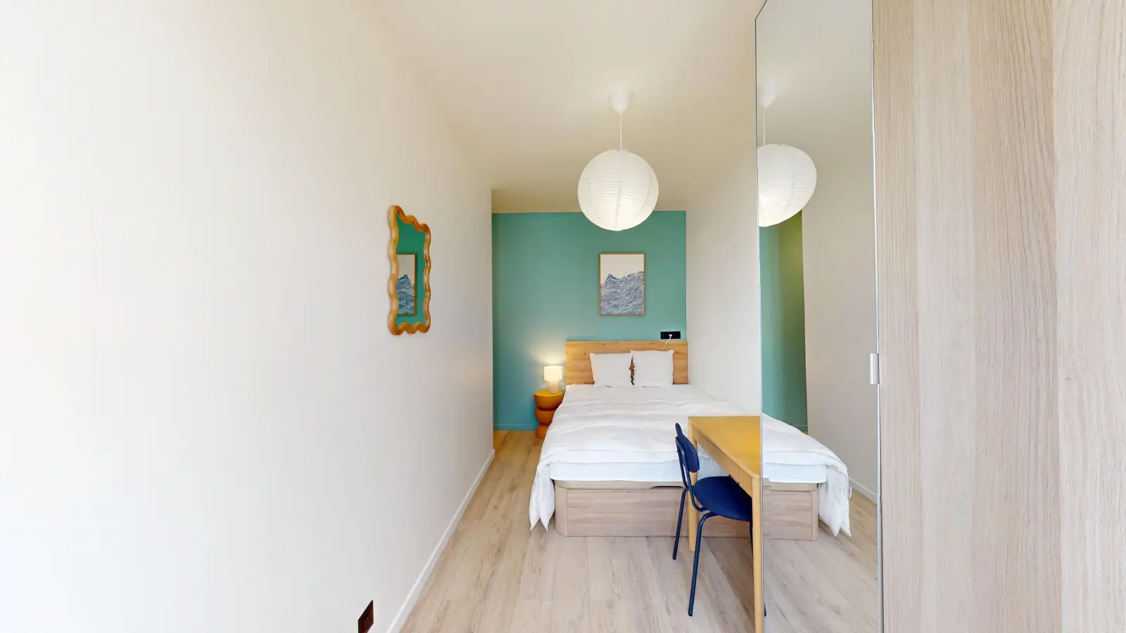 Chambre Passage Gauthier à Paris